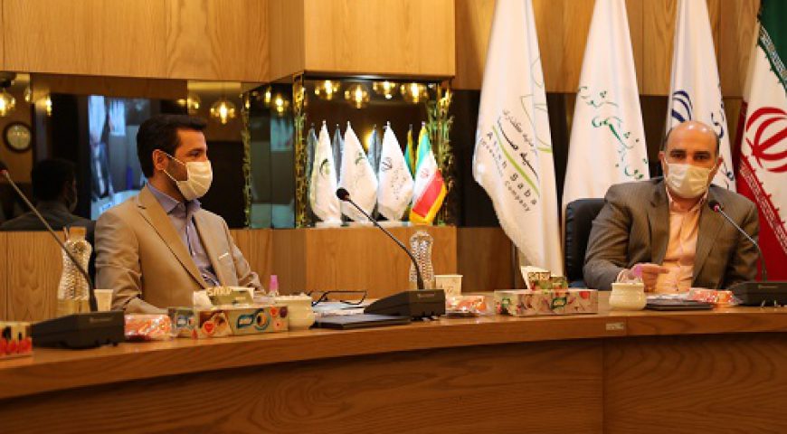 تودیع و معارفه مدیرعامل شرکت آبدرمانی محلات
