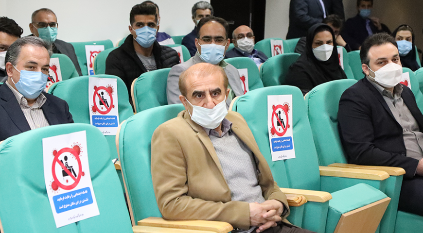 دیدار صمیمانه مدیرعامل محترم شرکت سرمایه گذاری آتیه صبا با کارکنان
