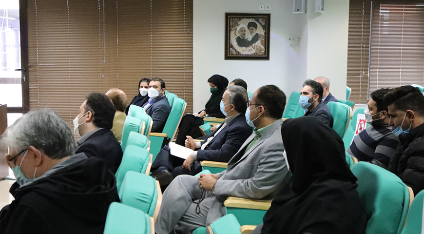 دیدار صمیمانه مدیرعامل محترم شرکت سرمایه گذاری آتیه صبا با کارکنان