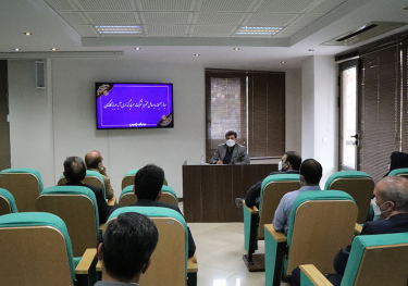 دیدار صمیمانه مدیرعامل محترم شرکت سرمایه گذاری آتیه صبا با کارکنان