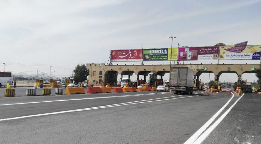 بهسازی روکش آسفالت پل قمرود و محدوده‌ی عوارضی استان قم