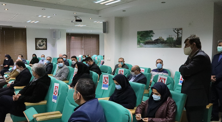 دیدار صمیمانه مدیرعامل محترم شرکت سرمایه گذاری آتیه صبا با کارکنان