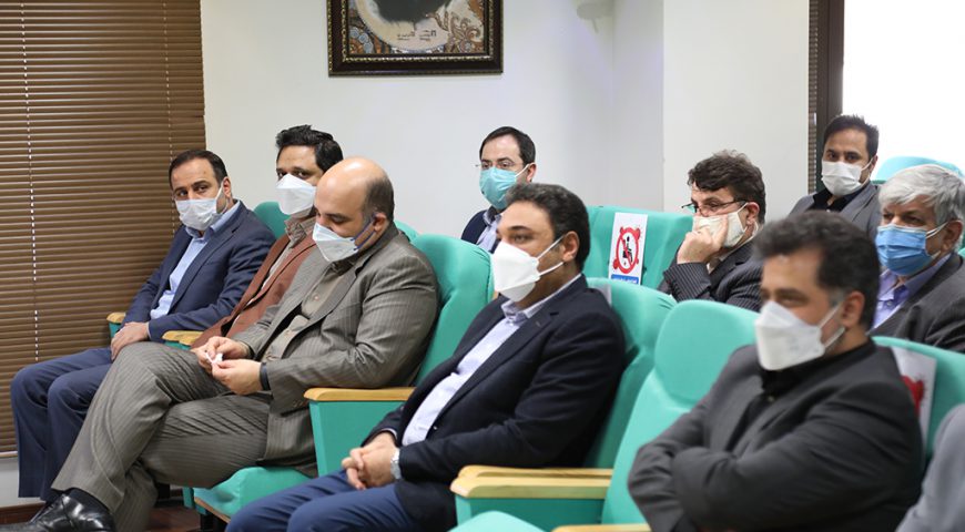 آیین تکریم جناب آقای دکتر عظیمی پور و معارفه جناب آقای دکتر تاجیک در شرکت سرمایه گذاری آتیه صبا