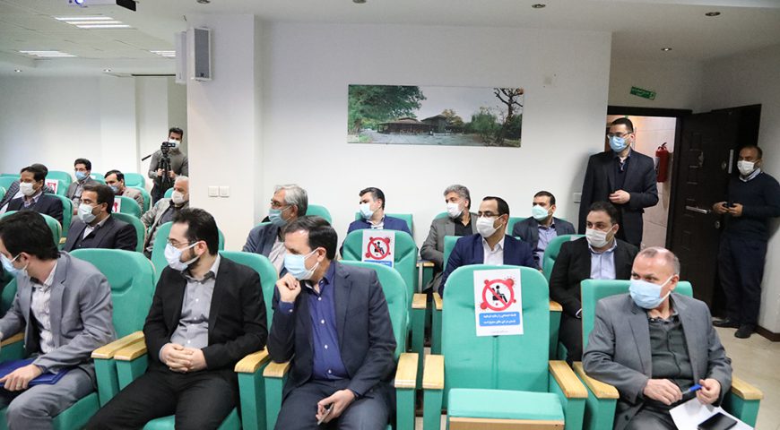 آیین تکریم جناب آقای دکتر عظیمی پور و معارفه جناب آقای دکتر تاجیک در شرکت سرمایه گذاری آتیه صبا