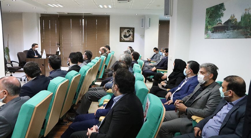 آیین تکریم جناب آقای دکتر عظیمی پور و معارفه جناب آقای دکتر تاجیک در شرکت سرمایه گذاری آتیه صبا
