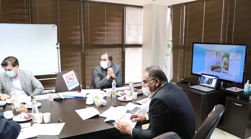جلسه بررسی وتصویب بودجه سال ۱۴۰۰ شرکت سرمایه گذاری ایرانگردی و جهانگردی