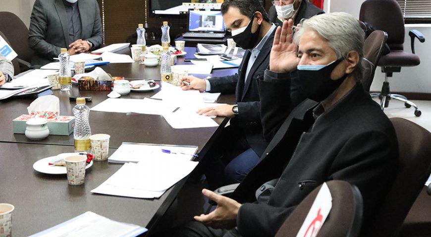 جلسه بررسی وتصویب بودجه سال ۱۴۰۰ شرکت سرمایه گذاری ایرانگردی و جهانگردی