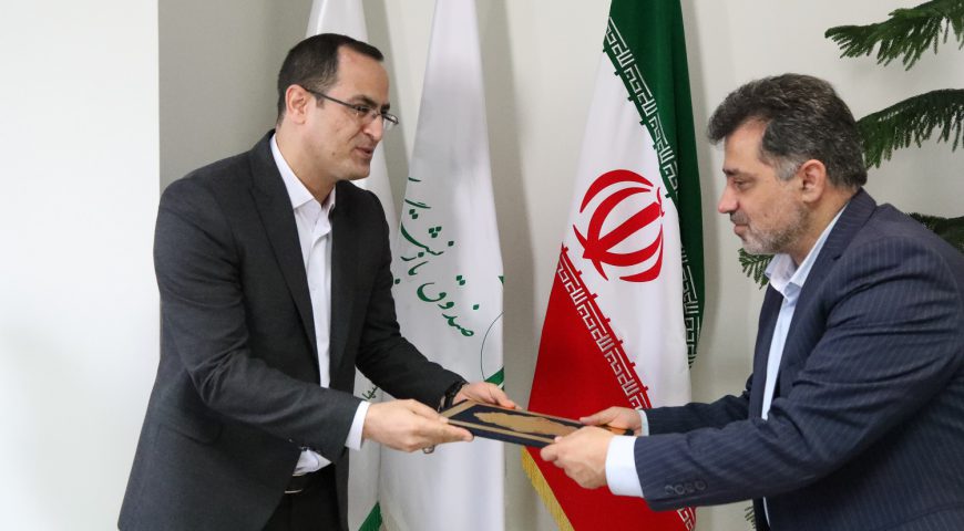 مراسم معارفه معاون اداری و مالی هلدینگ آتیه صبا