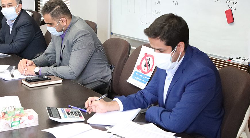 جلسه بررسی و تصویب بودجه سال۱۴۰۰ شرکت حمل و نقل جاده ای فجر جهاد