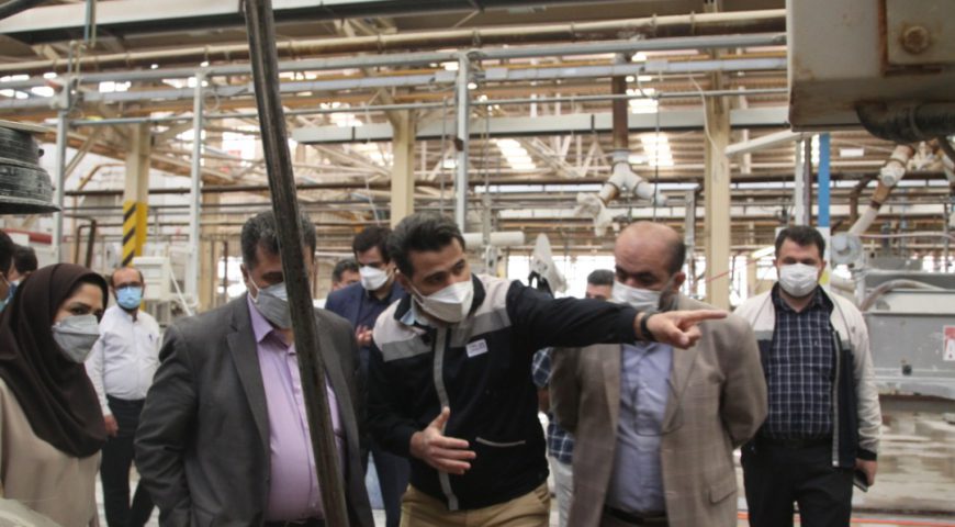 بازدید دکتر حسن تاجیک مدیرعامل هلدینگ آتیه صبا از شرکت آپاداناسرام