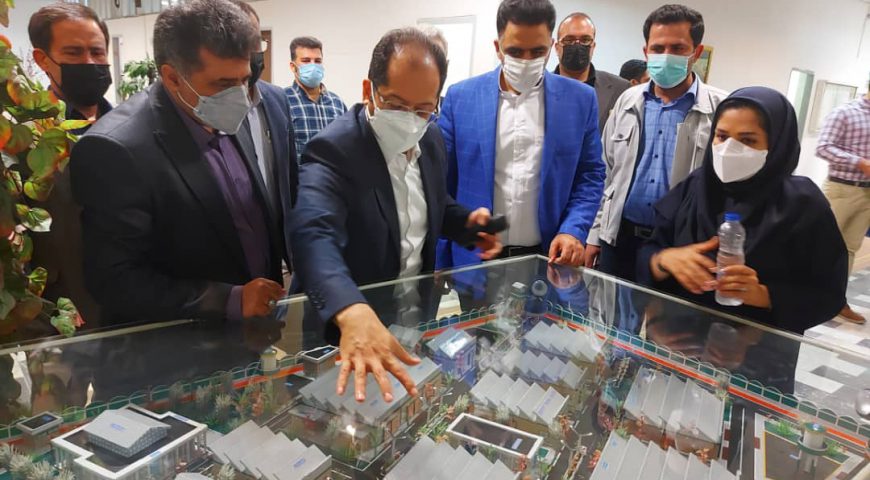 بازدید دکتر حسن تاجیک مدیرعامل هلدینگ آتیه صبا از شرکت تولیدی تجهیزات ایمنی راهها