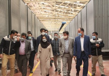 بازدید دکتر حسن تاجیک مدیرعامل هلدینگ آتیه صبا از شرکت آپاداناسرام