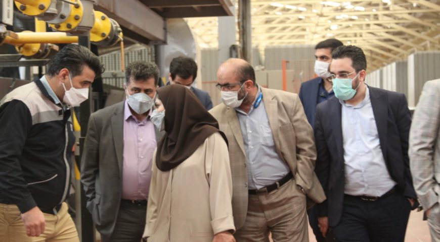 بازدید دکتر حسن تاجیک مدیرعامل هلدینگ آتیه صبا از شرکت آپاداناسرام