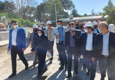 بازدید دکتر حسن تاجیک مدیرعامل هلدینگ آتیه صبا از شرکت تولیدی تجهیزات ایمنی راهها