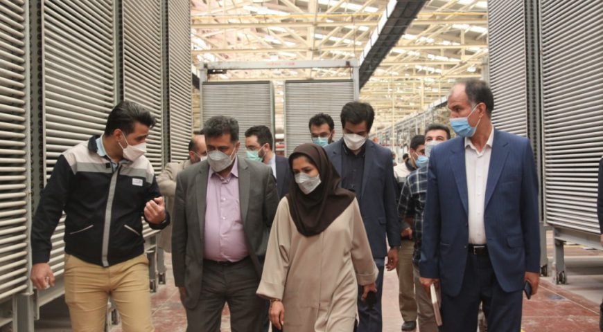بازدید دکتر حسن تاجیک مدیرعامل هلدینگ آتیه صبا از شرکت آپاداناسرام