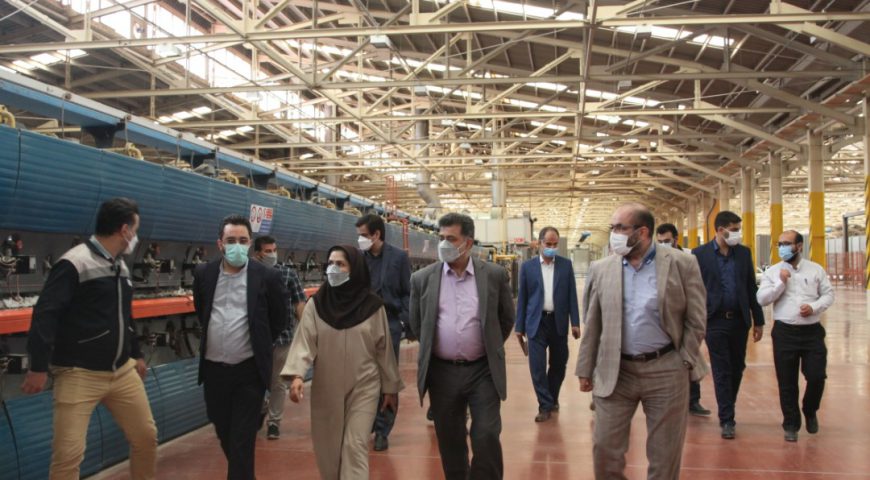 بازدید دکتر حسن تاجیک مدیرعامل هلدینگ آتیه صبا از شرکت آپاداناسرام