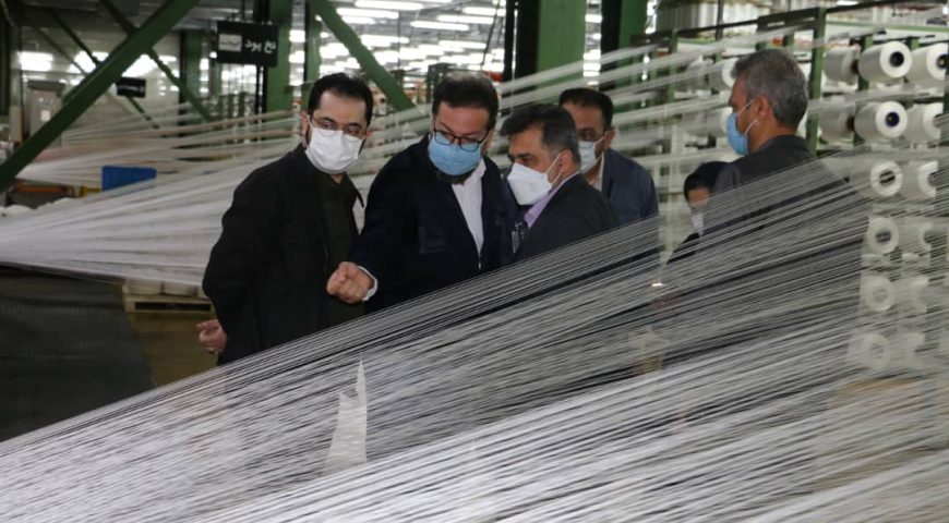 بازدید مدیرعامل هلدینگ آتیه صبا از مجتمع تولیدی صبا