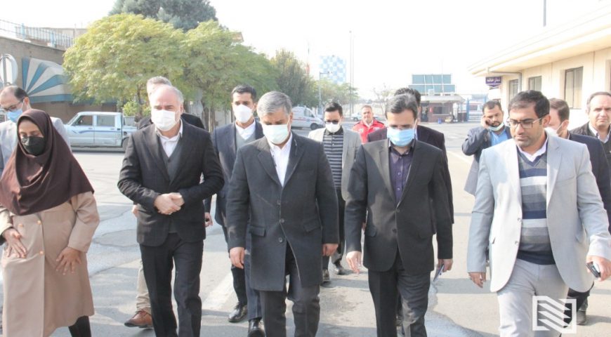 بازدید معاون نظارت و بازرسی امور تولید و توسعه سازمان بازرسی کل کشور از انبارهای متروکه و قضایی شرکت انبارهای عمومی و خدمات گمرکی غرب تهران