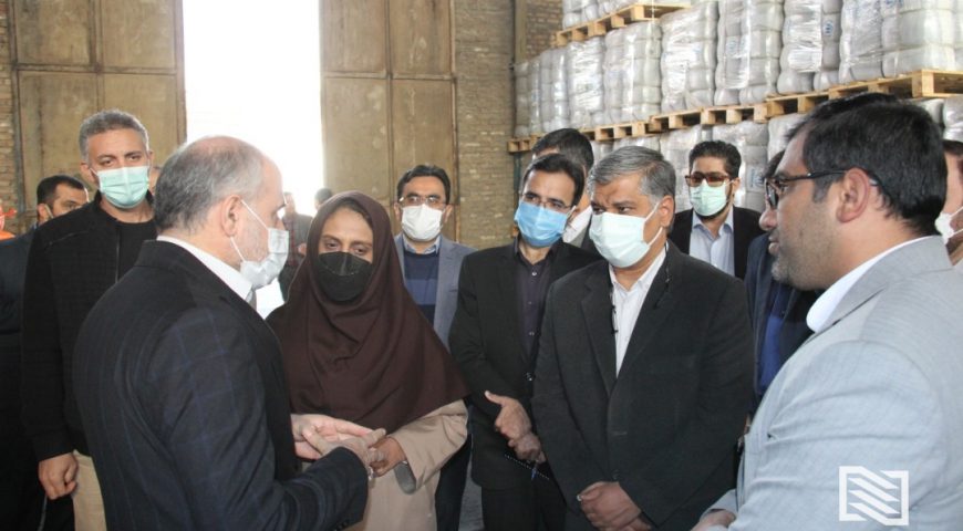 بازدید معاون نظارت و بازرسی امور تولید و توسعه سازمان بازرسی کل کشور از انبارهای متروکه و قضایی شرکت انبارهای عمومی و خدمات گمرکی غرب تهران