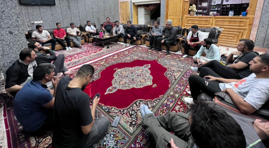 دکتر تاجیک، مدیر عامل هلدینگ سرمایه گذاری آتیه صبا، به تشریح فعالیت موکب علی بن موسی الرضا(ع) پرداخت