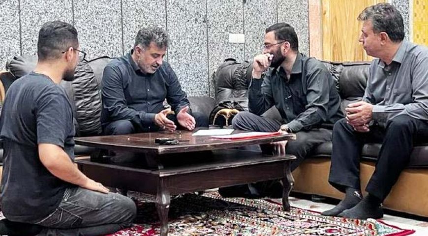 جلسه هماهنگی در خصوص نحوه خدمت رسانی در موکب علی بن موسی الرضا(ع) شرکت سرمایه گذاری آتیه صبا