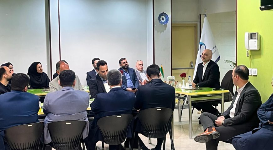 دیدار نوروزی مدیرعامل هلدینگ آتیه صبا با کارکنان مجموعه